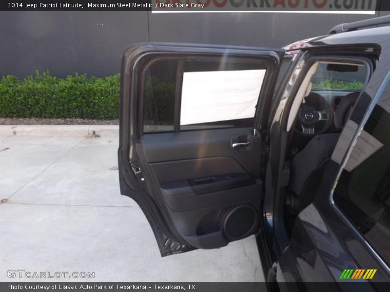 Maximum Steel Metallic / Dark Slate Gray 2014 Jeep Patriot Latitude