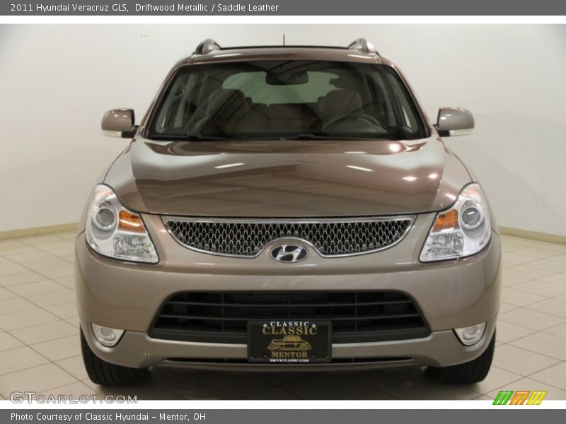 Driftwood Metallic / Saddle Leather 2011 Hyundai Veracruz GLS