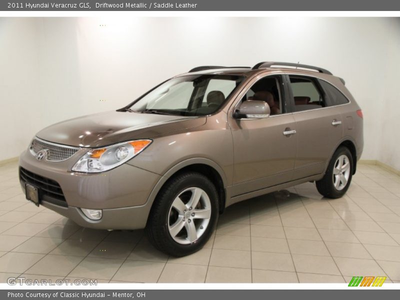 Driftwood Metallic / Saddle Leather 2011 Hyundai Veracruz GLS
