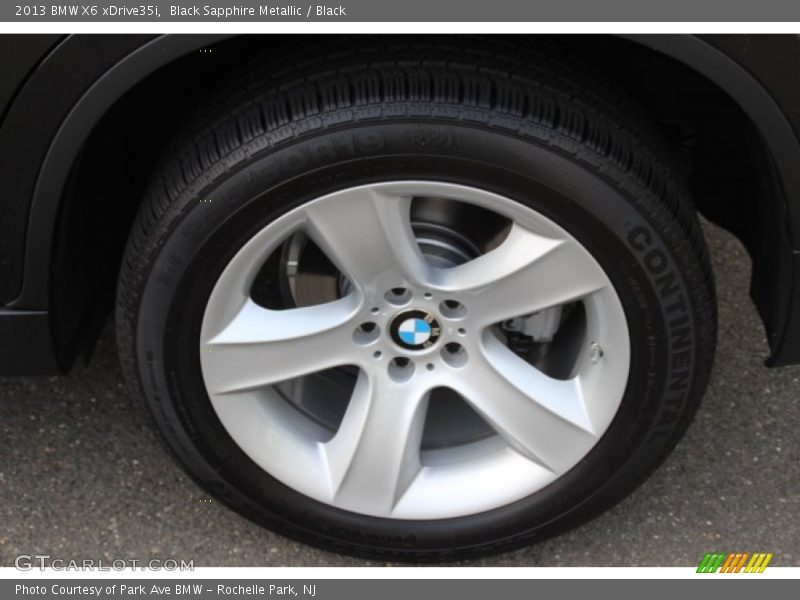 Black Sapphire Metallic / Black 2013 BMW X6 xDrive35i