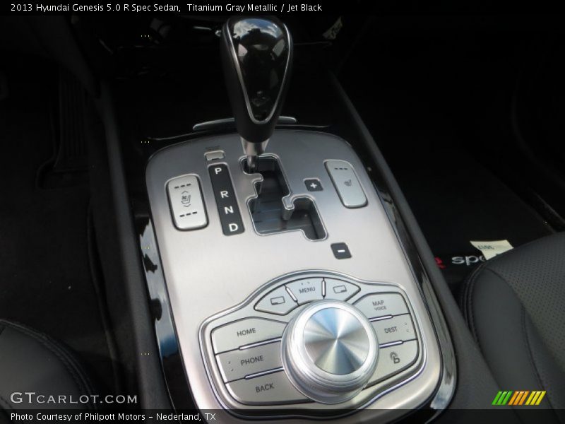 Controls of 2013 Genesis 5.0 R Spec Sedan