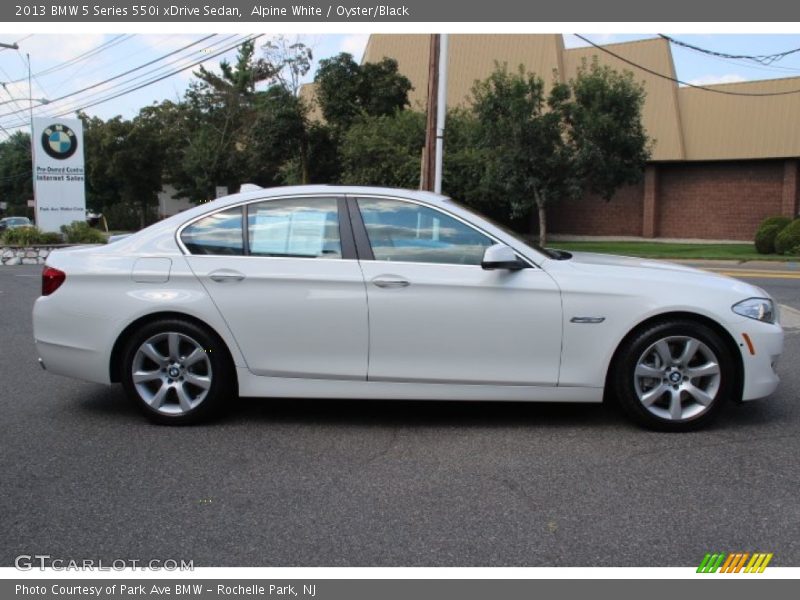  2013 5 Series 550i xDrive Sedan Alpine White