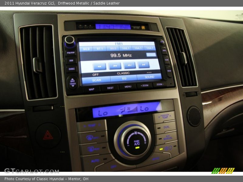 Driftwood Metallic / Saddle Leather 2011 Hyundai Veracruz GLS