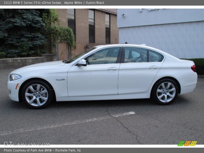  2013 5 Series 550i xDrive Sedan Alpine White