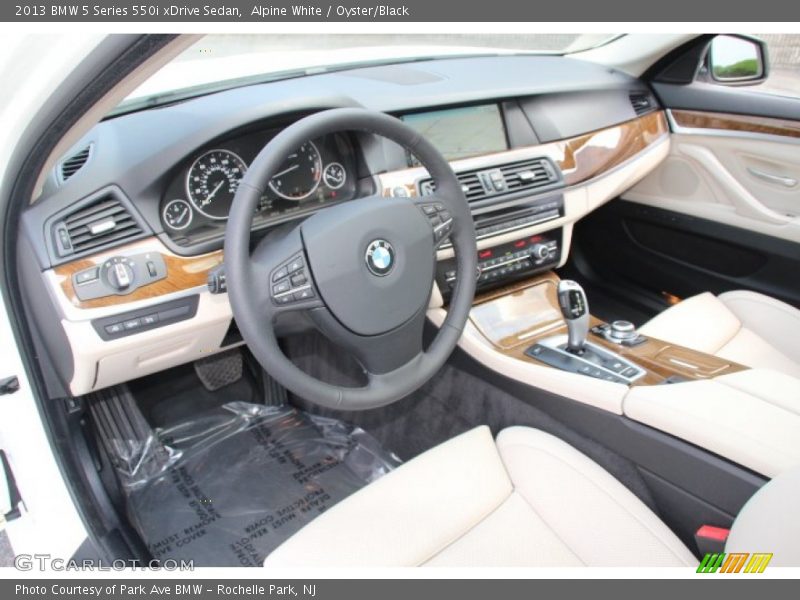  2013 5 Series 550i xDrive Sedan Oyster/Black Interior