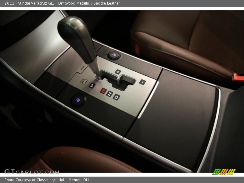 Driftwood Metallic / Saddle Leather 2011 Hyundai Veracruz GLS