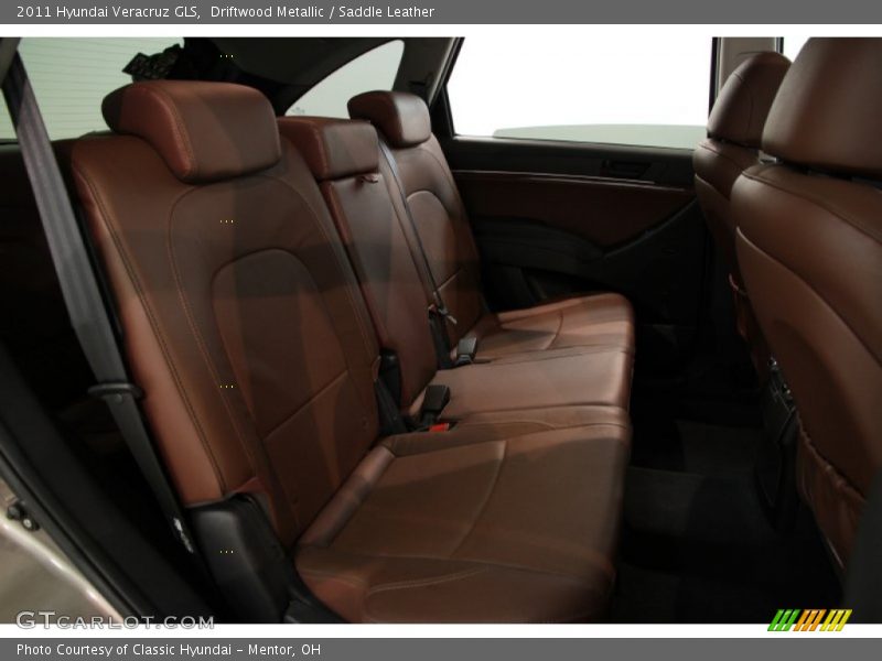 Driftwood Metallic / Saddle Leather 2011 Hyundai Veracruz GLS