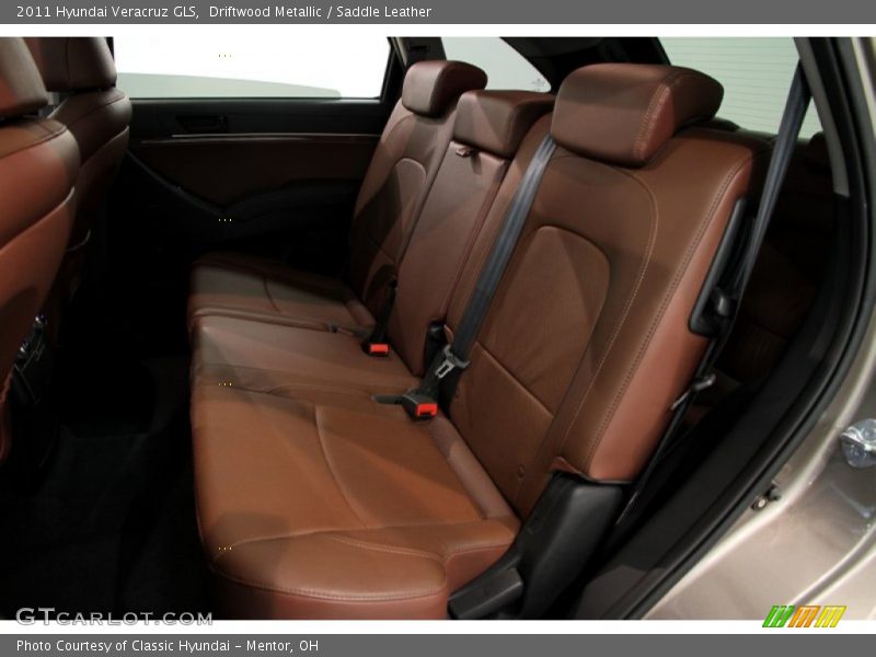 Driftwood Metallic / Saddle Leather 2011 Hyundai Veracruz GLS