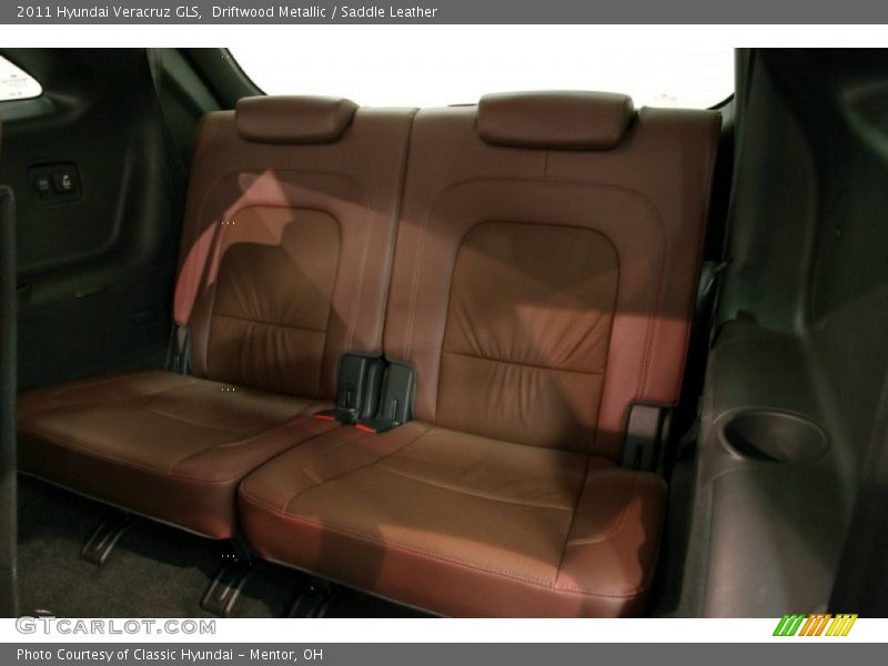 Driftwood Metallic / Saddle Leather 2011 Hyundai Veracruz GLS