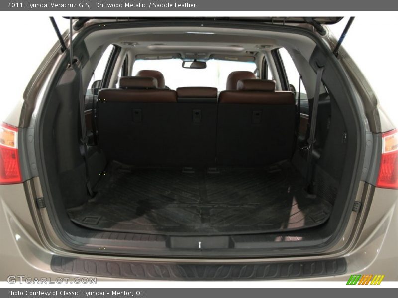Driftwood Metallic / Saddle Leather 2011 Hyundai Veracruz GLS