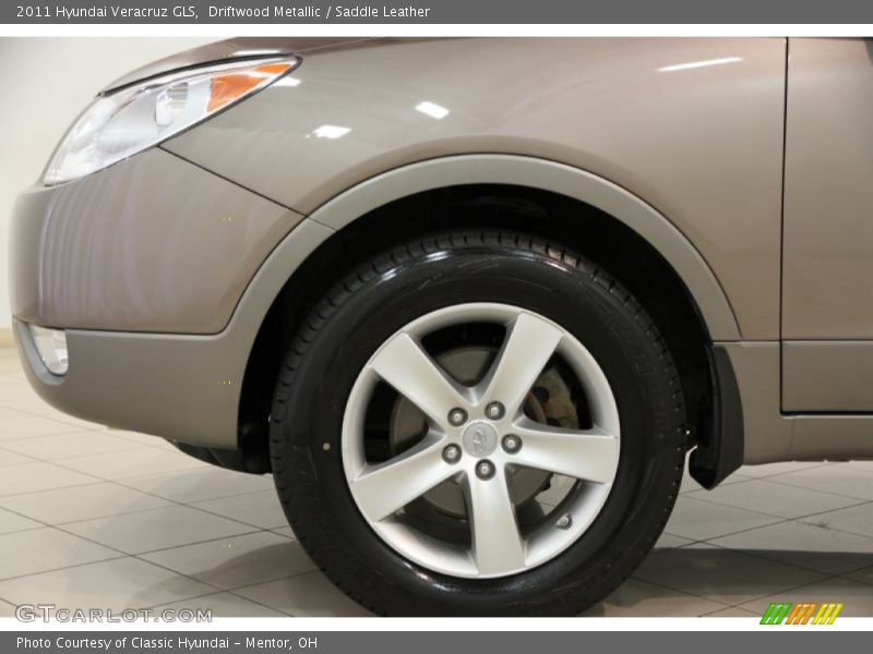 Driftwood Metallic / Saddle Leather 2011 Hyundai Veracruz GLS