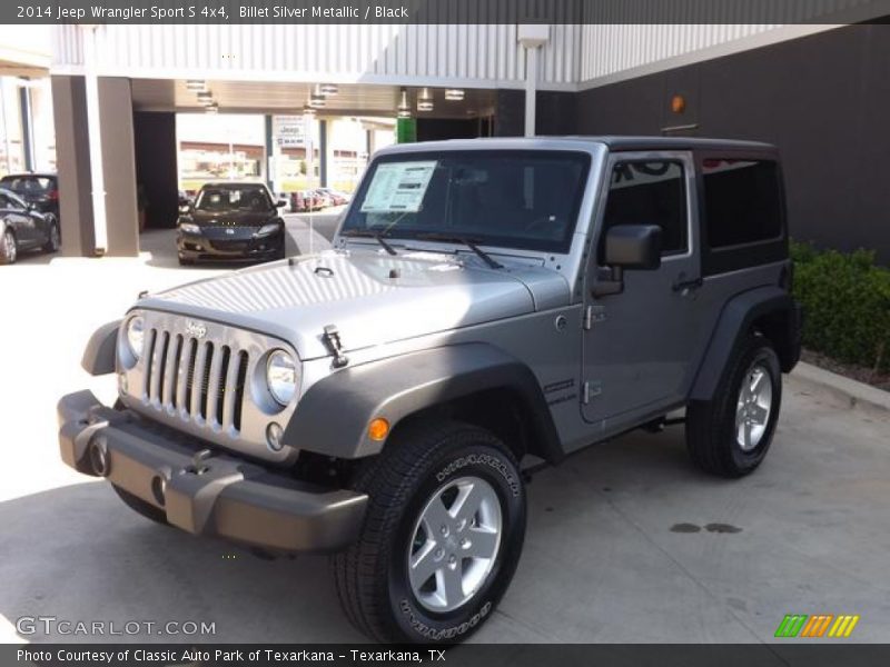 Billet Silver Metallic / Black 2014 Jeep Wrangler Sport S 4x4