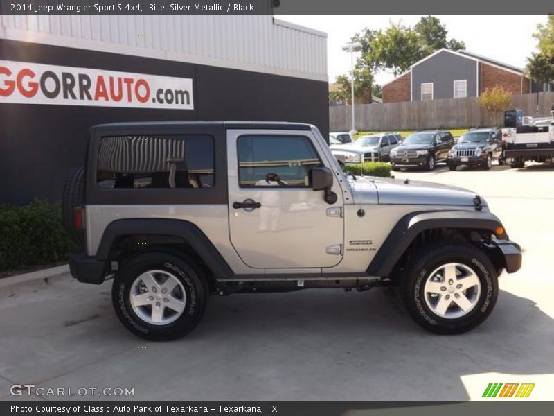 Billet Silver Metallic / Black 2014 Jeep Wrangler Sport S 4x4