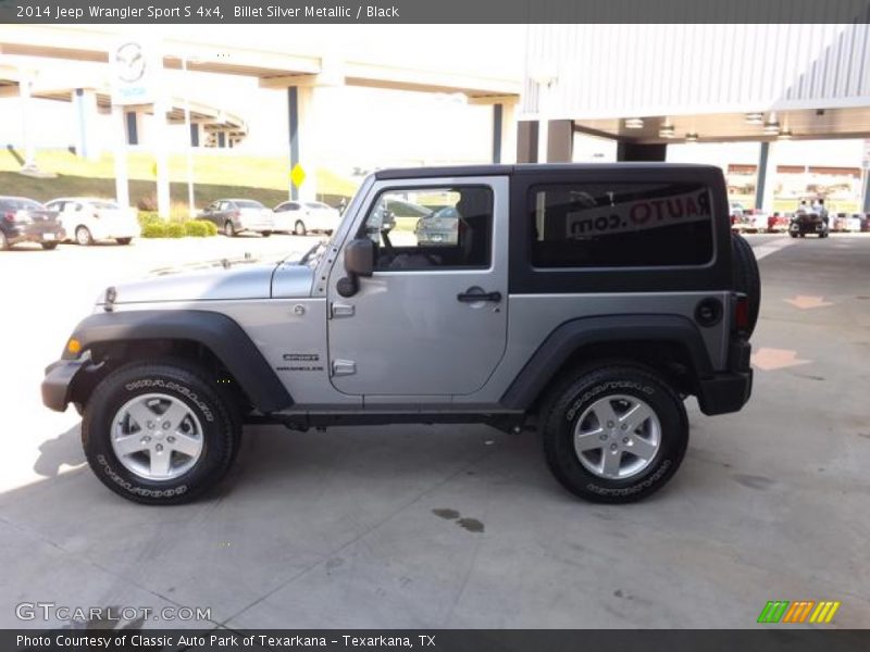 Billet Silver Metallic / Black 2014 Jeep Wrangler Sport S 4x4