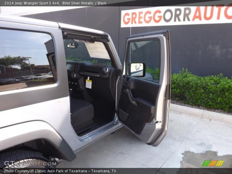Billet Silver Metallic / Black 2014 Jeep Wrangler Sport S 4x4