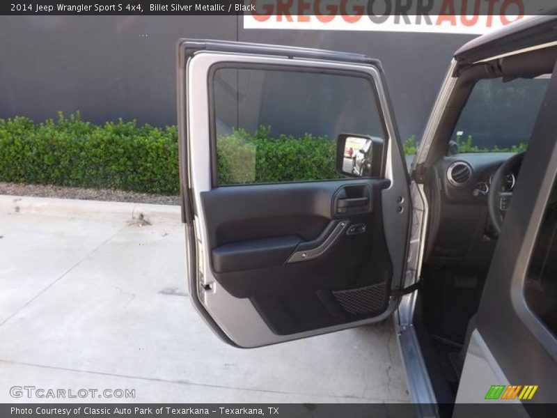 Billet Silver Metallic / Black 2014 Jeep Wrangler Sport S 4x4