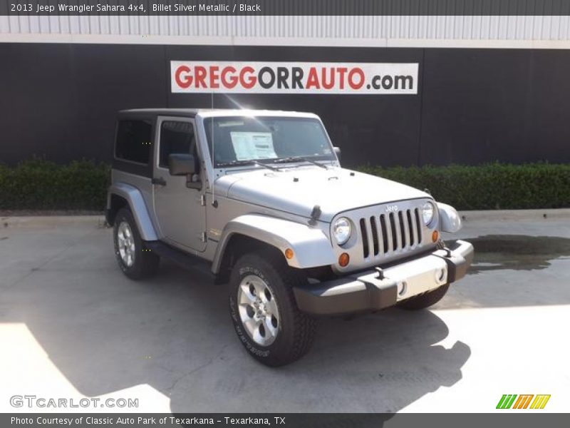 Billet Silver Metallic / Black 2013 Jeep Wrangler Sahara 4x4