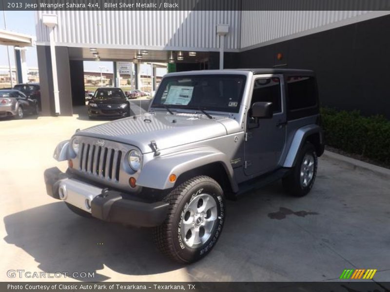 Billet Silver Metallic / Black 2013 Jeep Wrangler Sahara 4x4