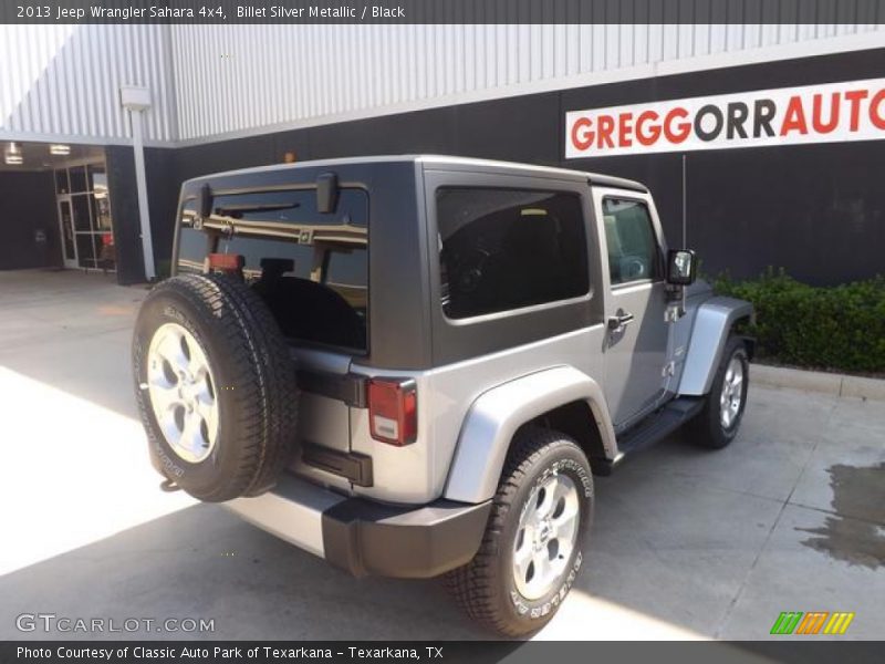 Billet Silver Metallic / Black 2013 Jeep Wrangler Sahara 4x4