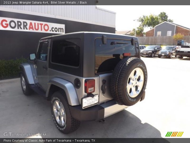 Billet Silver Metallic / Black 2013 Jeep Wrangler Sahara 4x4