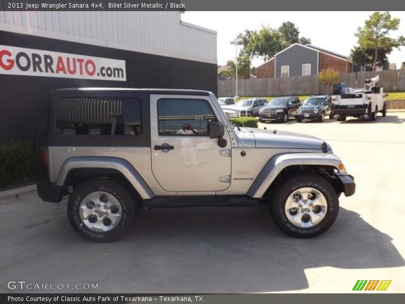 Billet Silver Metallic / Black 2013 Jeep Wrangler Sahara 4x4