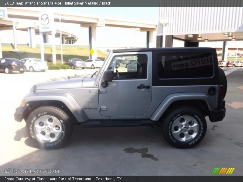 Billet Silver Metallic / Black 2013 Jeep Wrangler Sahara 4x4