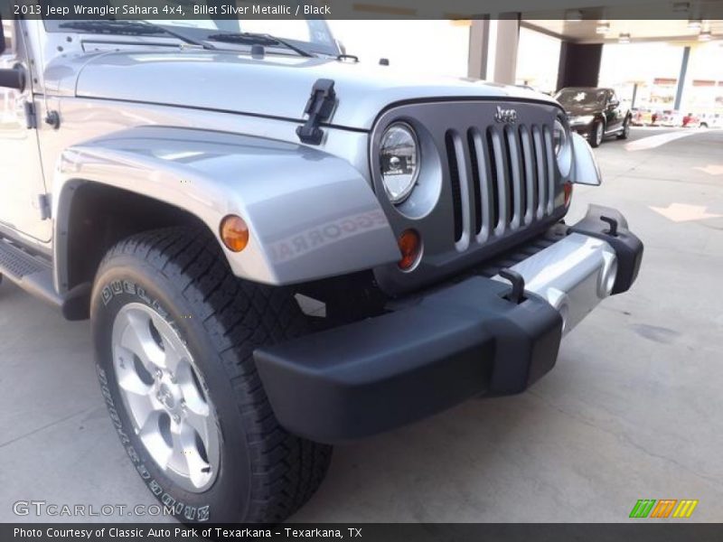 Billet Silver Metallic / Black 2013 Jeep Wrangler Sahara 4x4