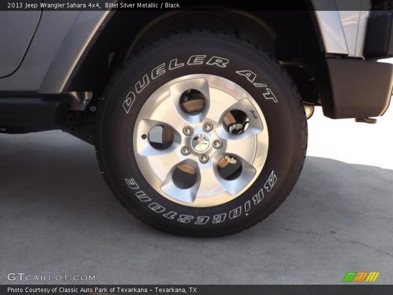 Billet Silver Metallic / Black 2013 Jeep Wrangler Sahara 4x4