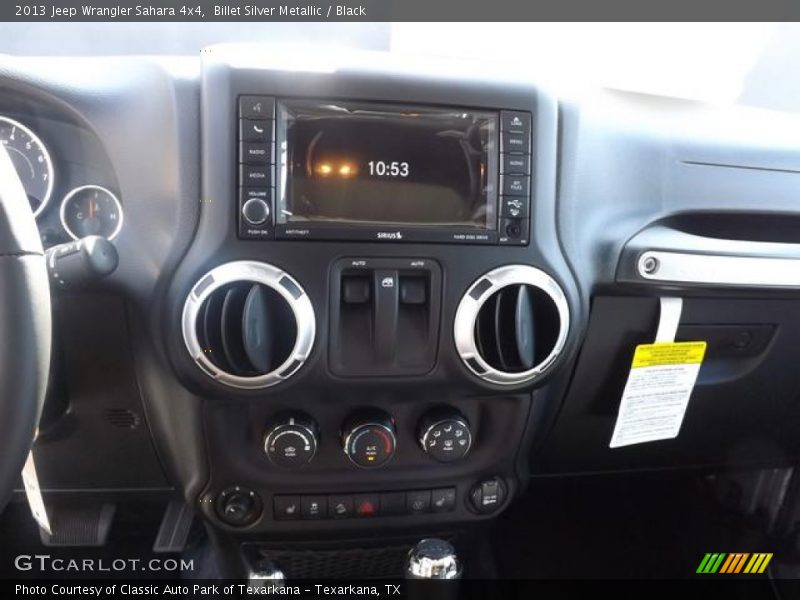 Billet Silver Metallic / Black 2013 Jeep Wrangler Sahara 4x4