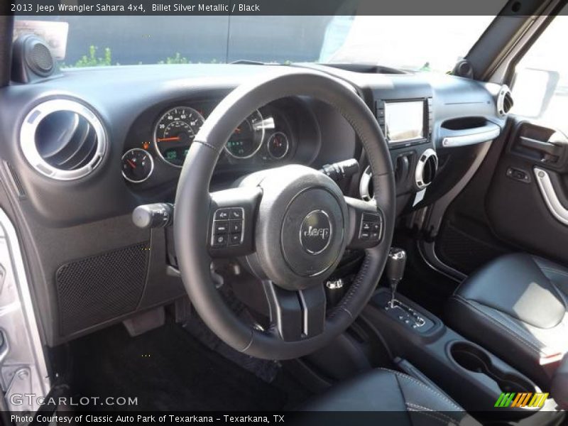 Billet Silver Metallic / Black 2013 Jeep Wrangler Sahara 4x4