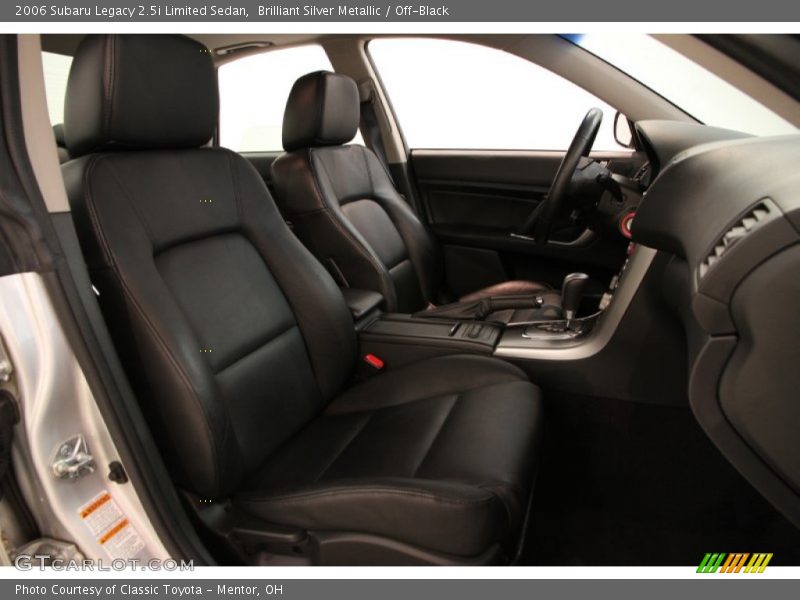 Brilliant Silver Metallic / Off-Black 2006 Subaru Legacy 2.5i Limited Sedan