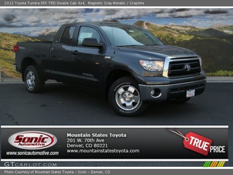 Magnetic Gray Metallic / Graphite 2013 Toyota Tundra SR5 TRD Double Cab 4x4