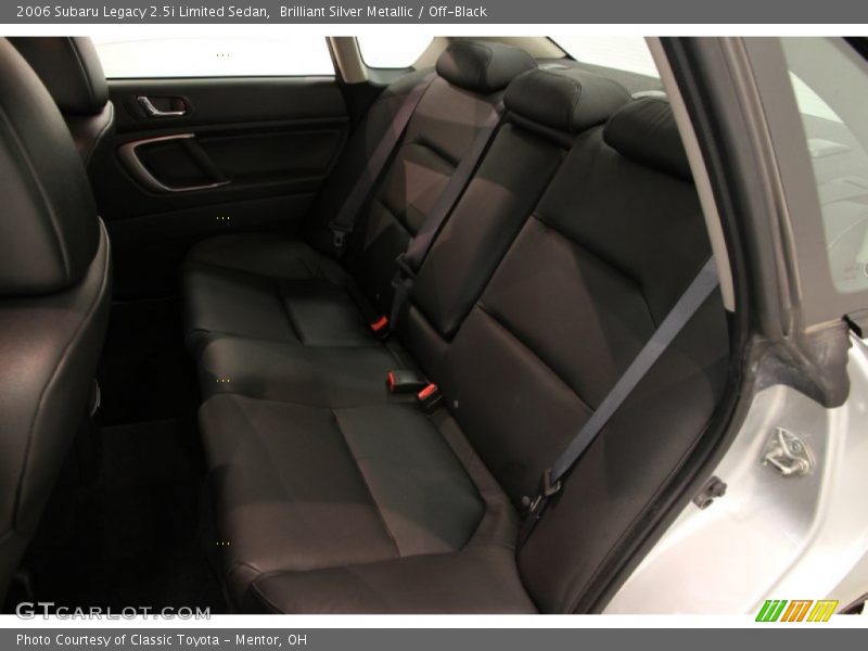 Brilliant Silver Metallic / Off-Black 2006 Subaru Legacy 2.5i Limited Sedan