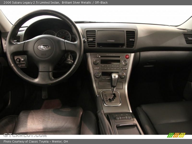 Brilliant Silver Metallic / Off-Black 2006 Subaru Legacy 2.5i Limited Sedan