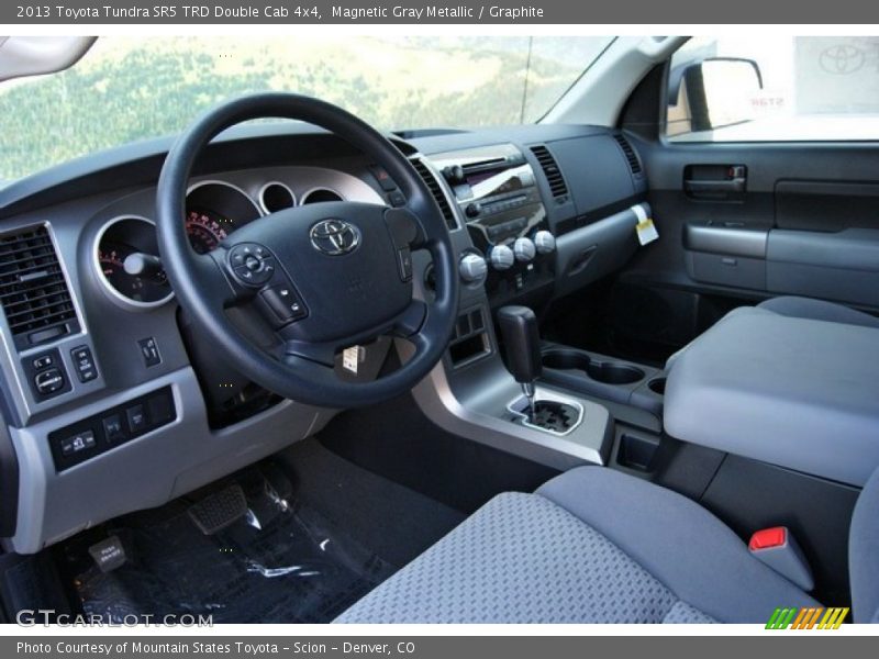 Magnetic Gray Metallic / Graphite 2013 Toyota Tundra SR5 TRD Double Cab 4x4