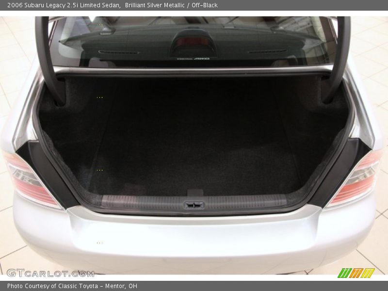 Brilliant Silver Metallic / Off-Black 2006 Subaru Legacy 2.5i Limited Sedan