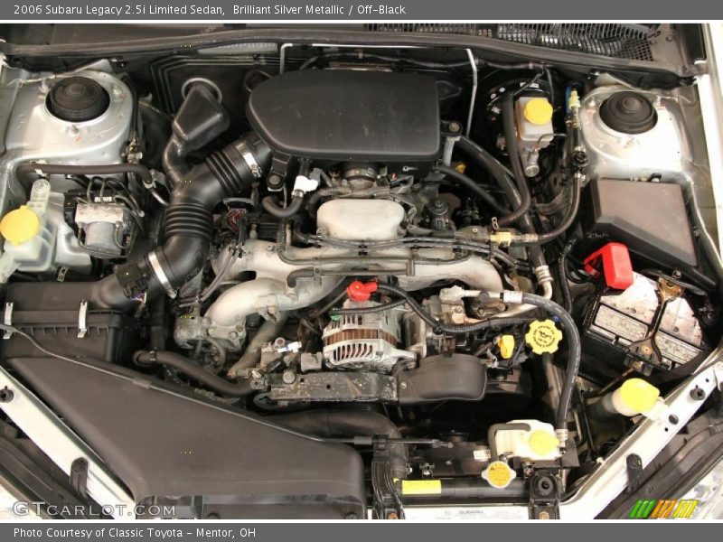 Brilliant Silver Metallic / Off-Black 2006 Subaru Legacy 2.5i Limited Sedan