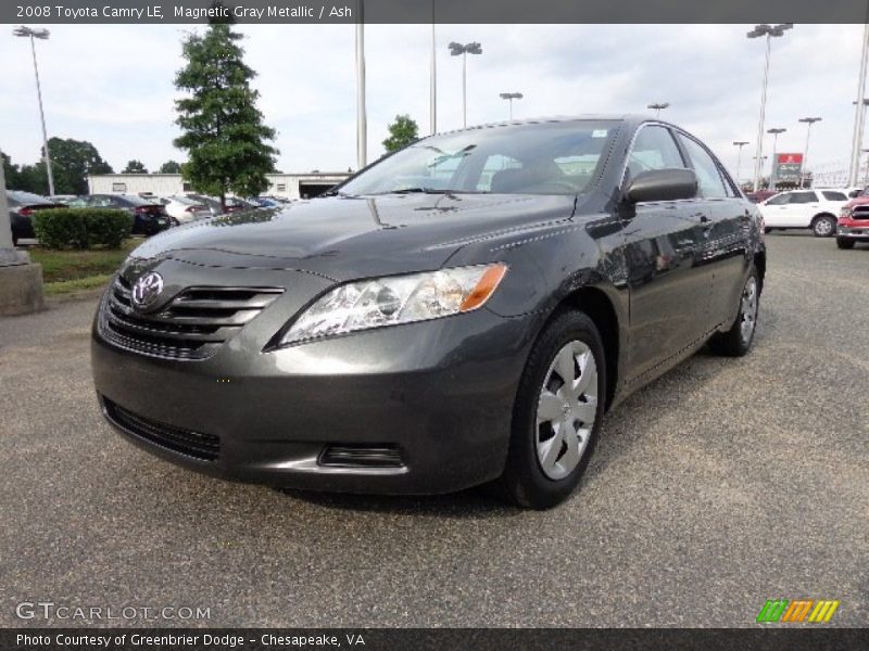 Magnetic Gray Metallic / Ash 2008 Toyota Camry LE