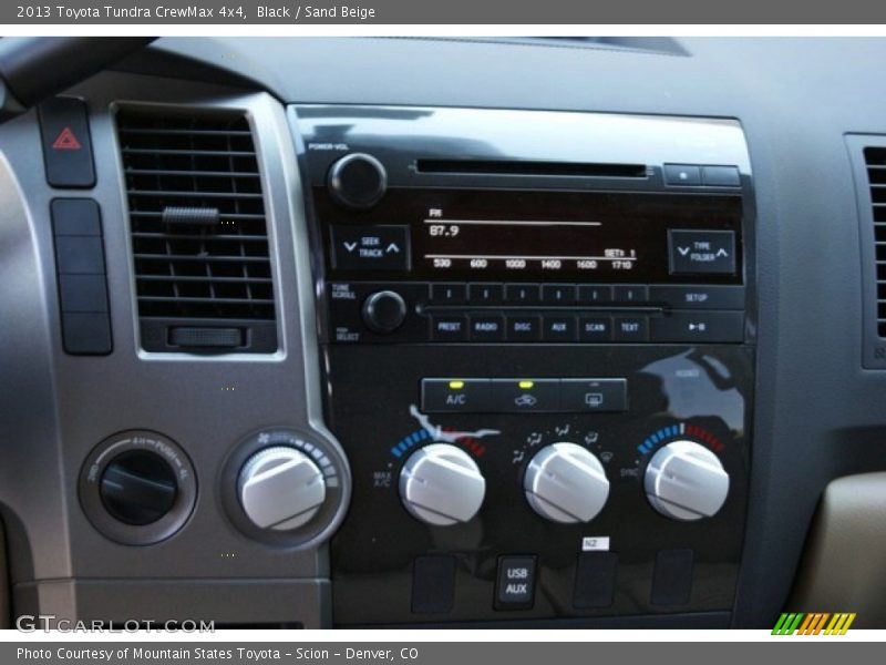 Black / Sand Beige 2013 Toyota Tundra CrewMax 4x4