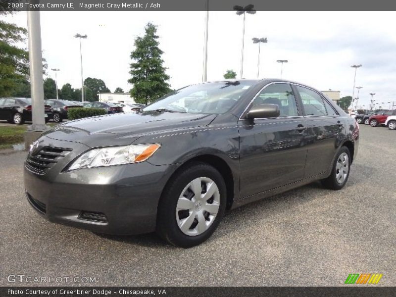 Magnetic Gray Metallic / Ash 2008 Toyota Camry LE