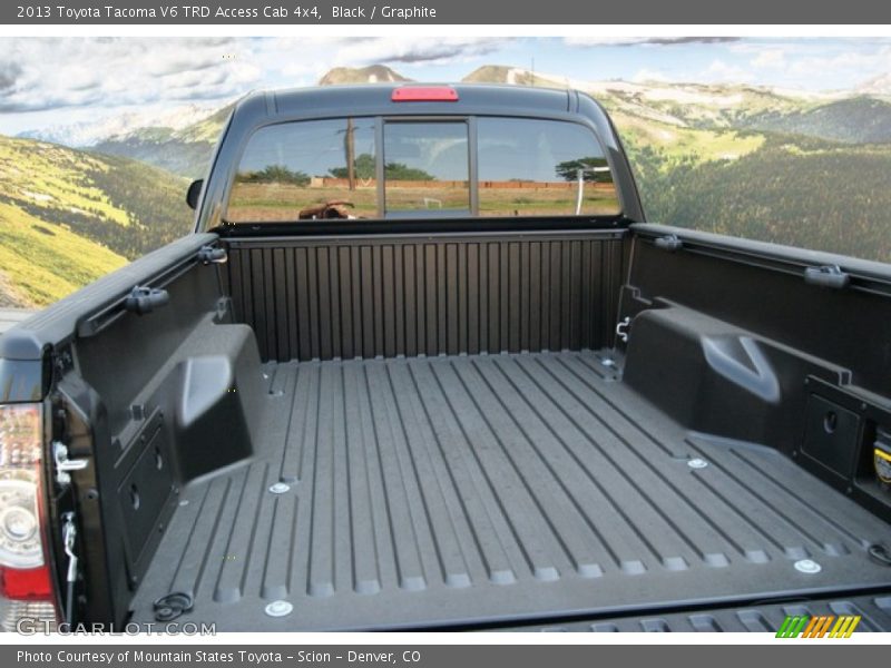 Black / Graphite 2013 Toyota Tacoma V6 TRD Access Cab 4x4