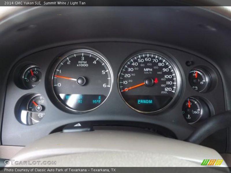Summit White / Light Tan 2014 GMC Yukon SLE