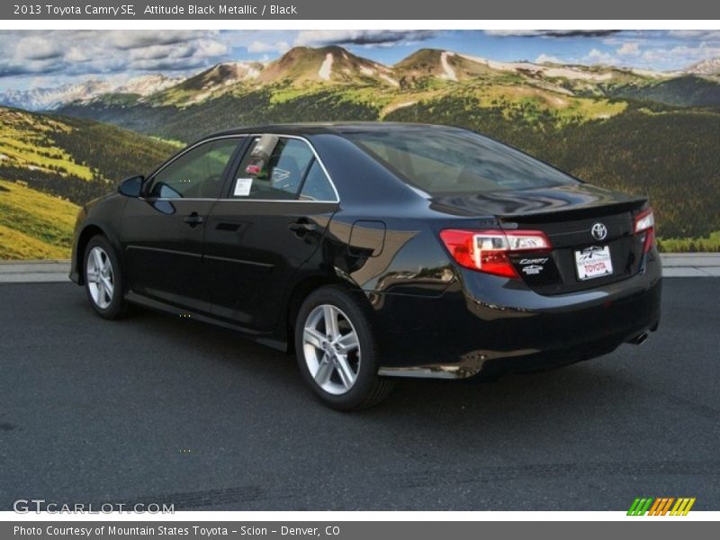 Attitude Black Metallic / Black 2013 Toyota Camry SE