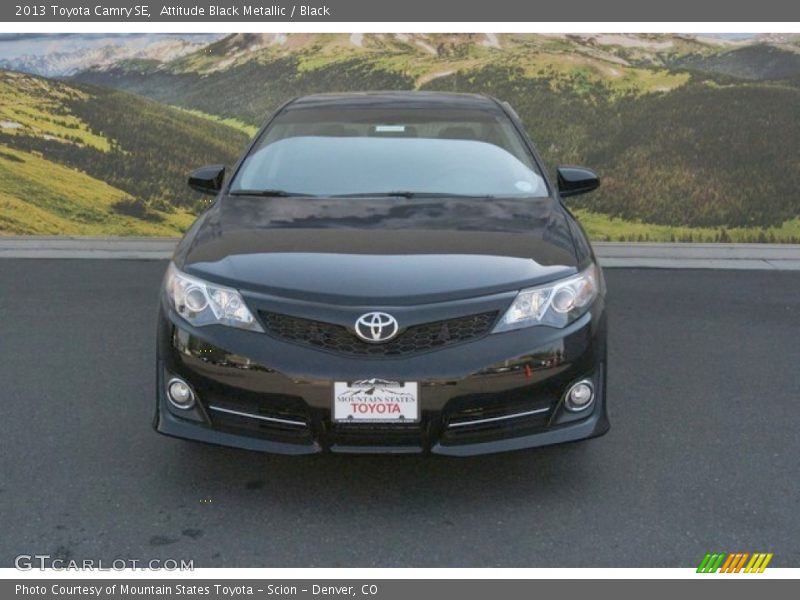 Attitude Black Metallic / Black 2013 Toyota Camry SE