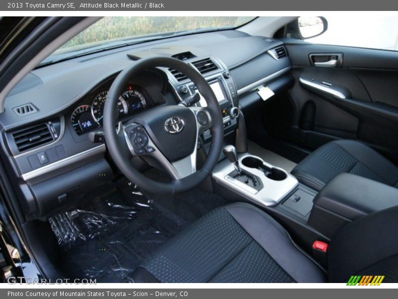 Attitude Black Metallic / Black 2013 Toyota Camry SE