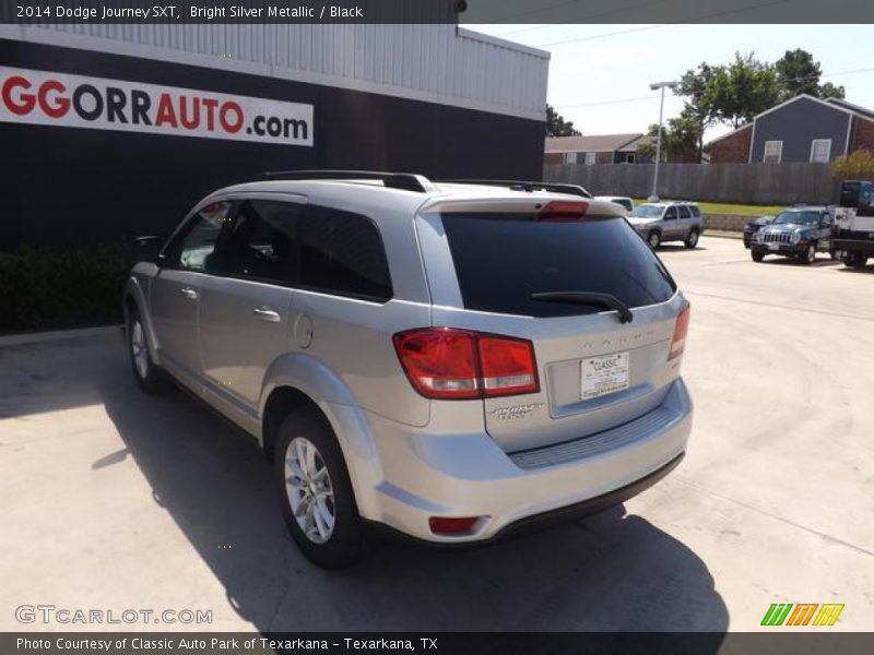 Bright Silver Metallic / Black 2014 Dodge Journey SXT