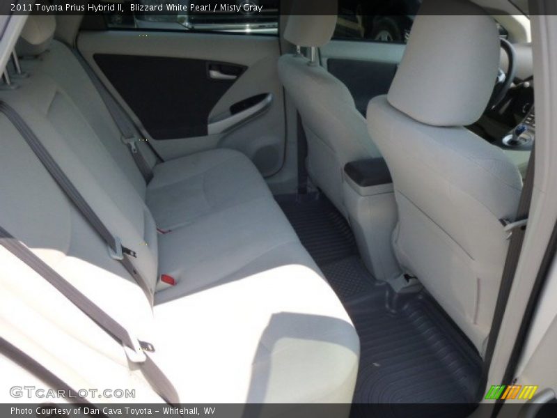 Blizzard White Pearl / Misty Gray 2011 Toyota Prius Hybrid II
