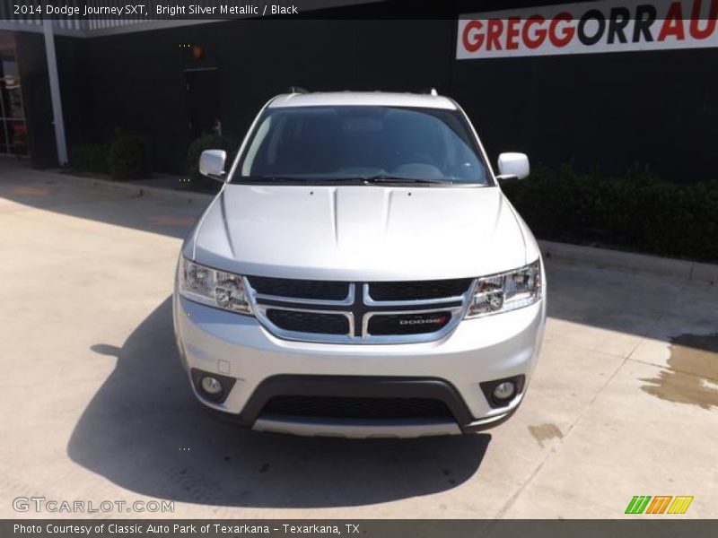 Bright Silver Metallic / Black 2014 Dodge Journey SXT
