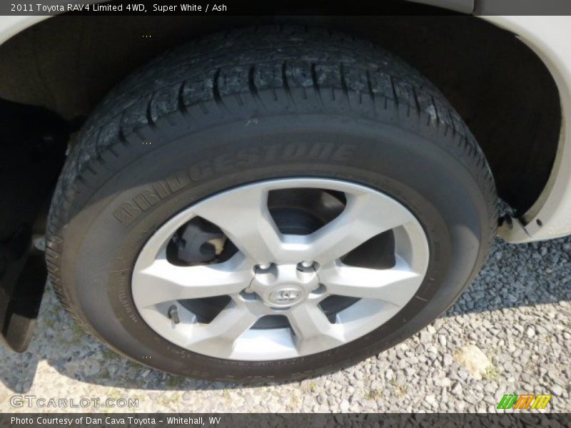 Super White / Ash 2011 Toyota RAV4 Limited 4WD
