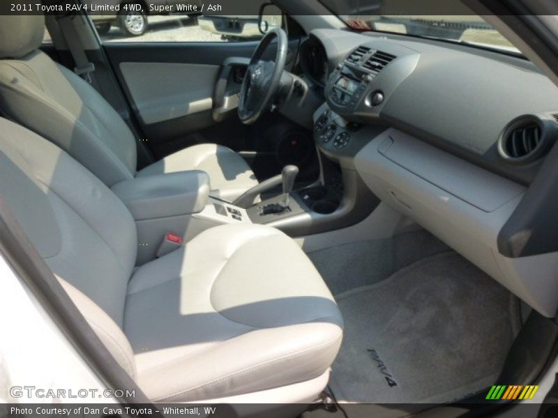 Super White / Ash 2011 Toyota RAV4 Limited 4WD